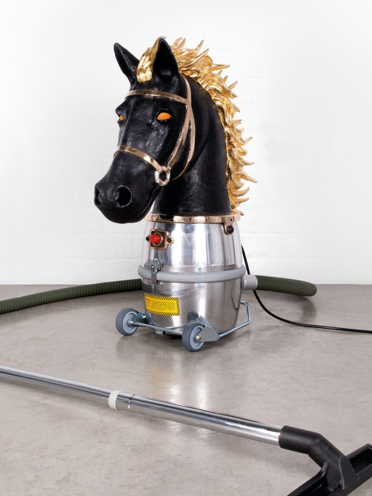 'Horse Bust (Chess Piece)' by Studio Job, 2014. Chamber