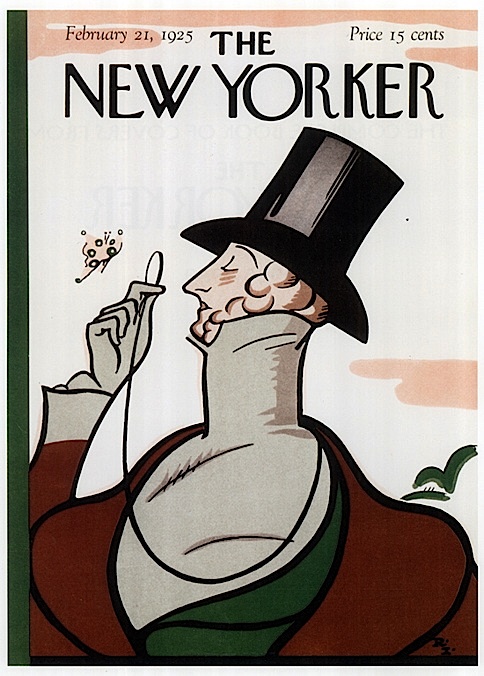 new yorker first cover, 1925