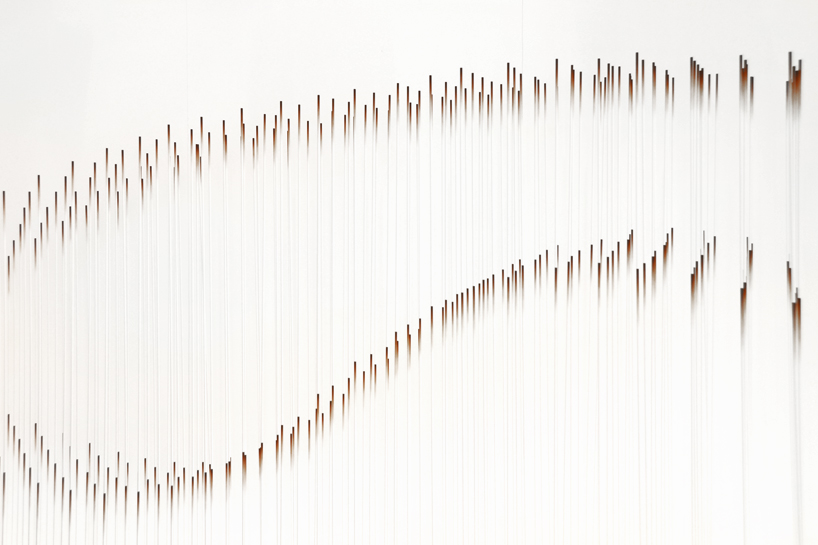 rods painted in chocolate