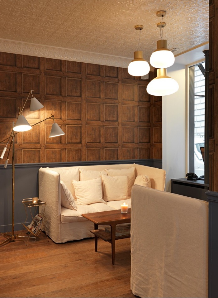 Lobby of Hotel Paradis, Paris. © Kristen Pelou