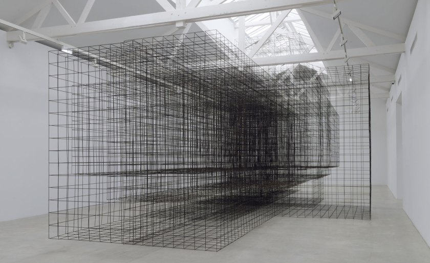 The final work is MATRIX II in which "perspective is used to destroy perspective" -Antony Gormley.