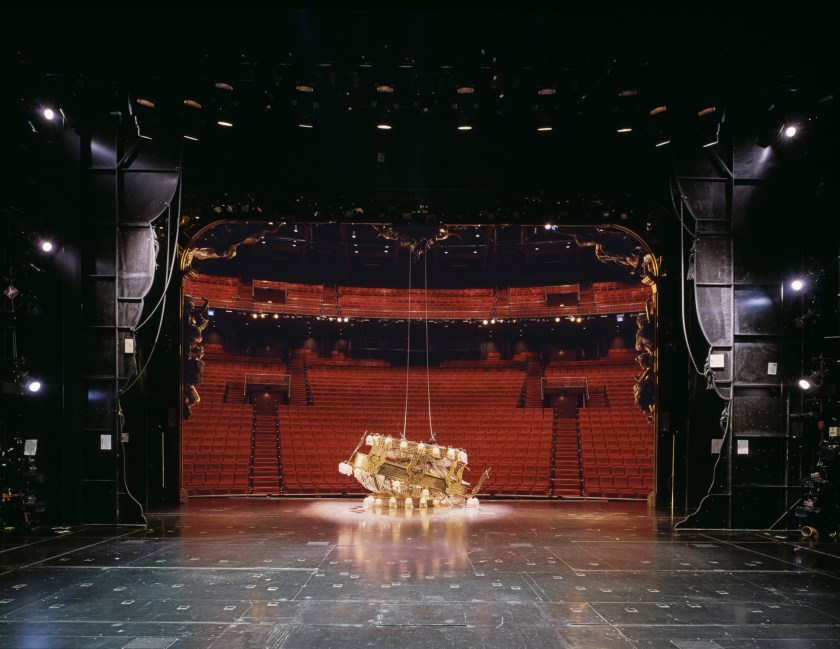 Neue Flora, Hamburg, 2015 Musical-stage, Phantom of the Opera. © Klaus Frahm.