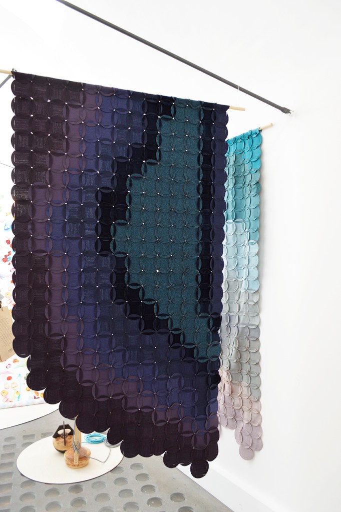 Recircle Tapestry by Miriam Ortwed.