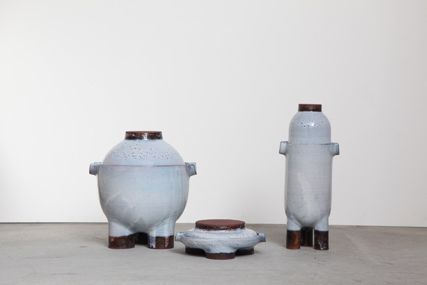 ‘Pots’ by Faye Toogood for E&Y on display at Design Museum, London.
