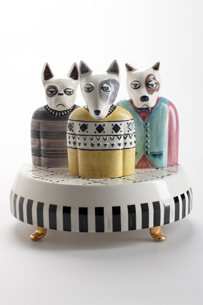 I MOLOSSI, merry-go-round, Elena Salmistraro x Bosa.