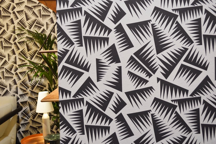 Wallpaper (re-edition) by Jacques Emile Ruhlmann for La chance.