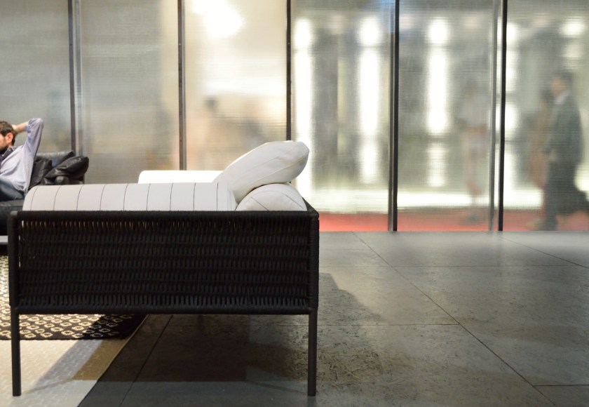 Agra sofa and armchair by David Lopez Quincoces.
