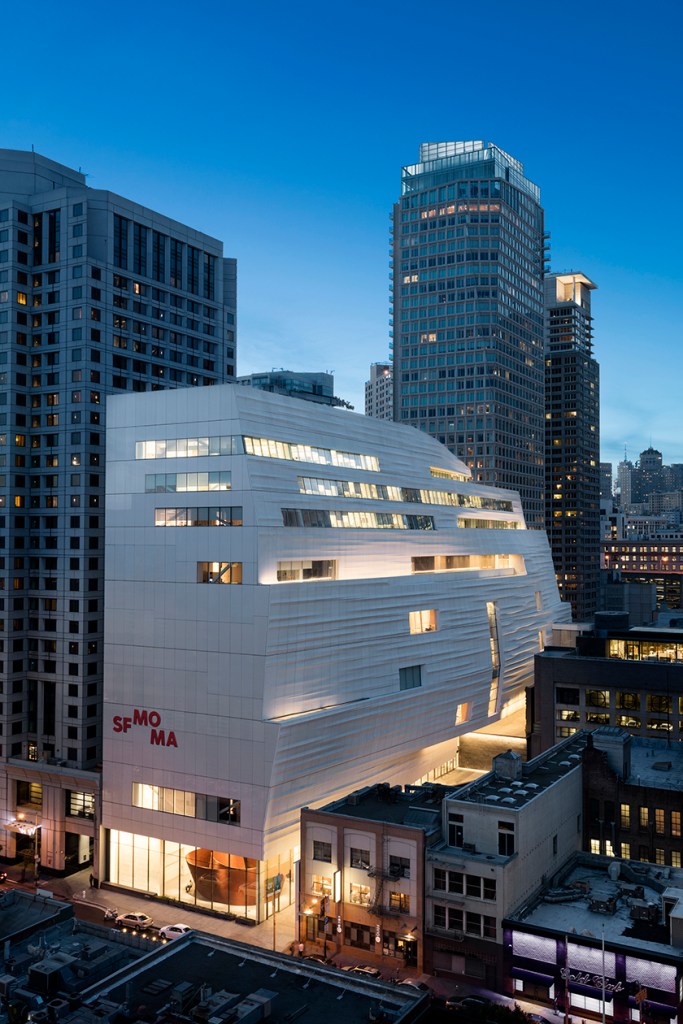 Snøhetta expansion of the new SFMOMA, 2016; photo: © Henrik Kam, courtesy SFMOMA.