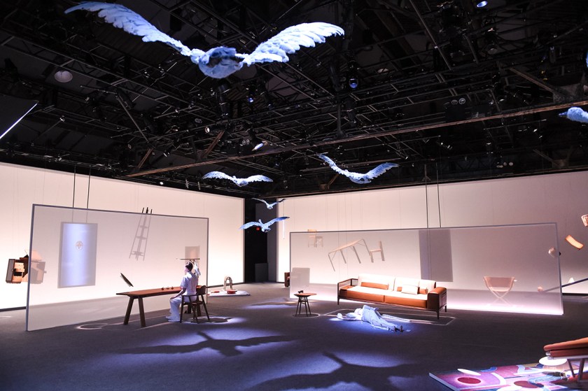 Hermès presents : Here Elsewhere an Installation designed and directed by Robert Wilson