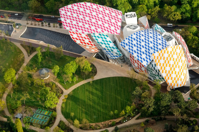 © Phillipe Guignard / Air Images / Fondation Louis Vuitton